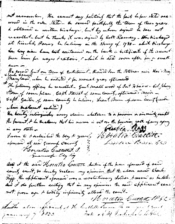 page 3 of Charles Rigg's pension application